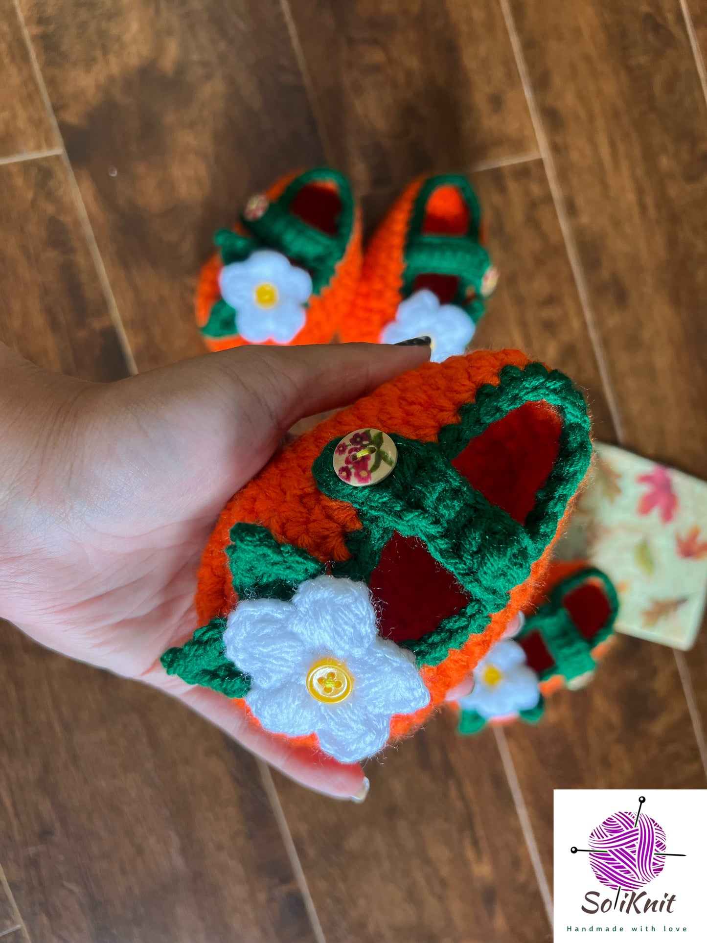 Pumpkin footwear