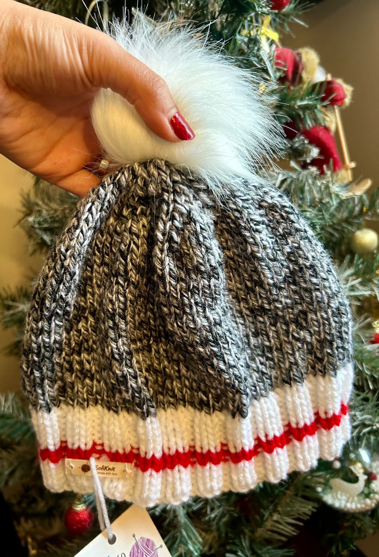 Sock monkey hat