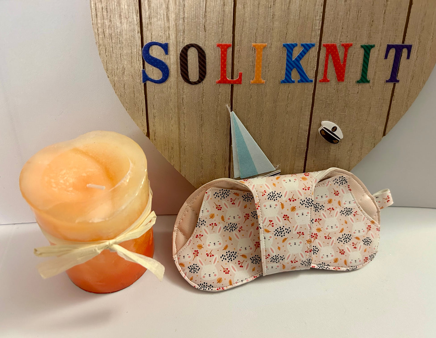 Leather Rabbits Glasses case