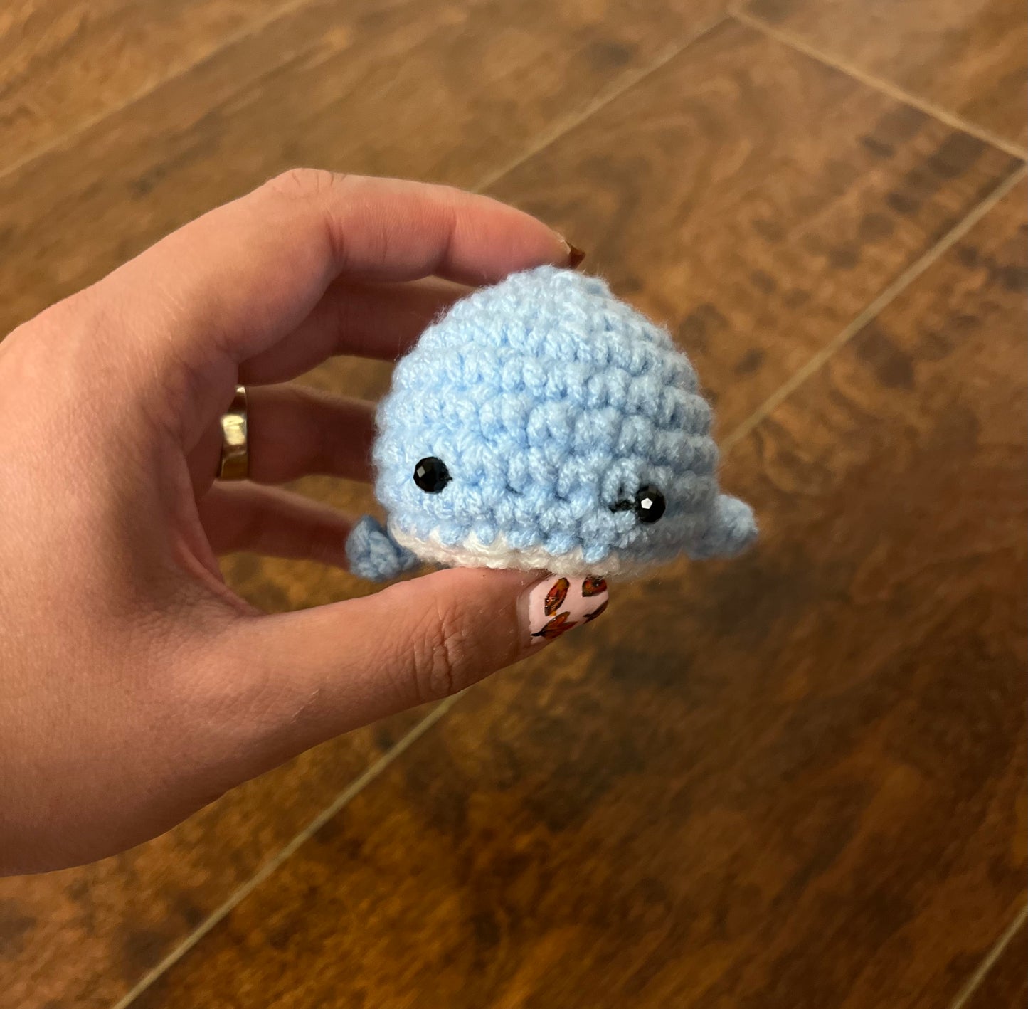 Whale keychain