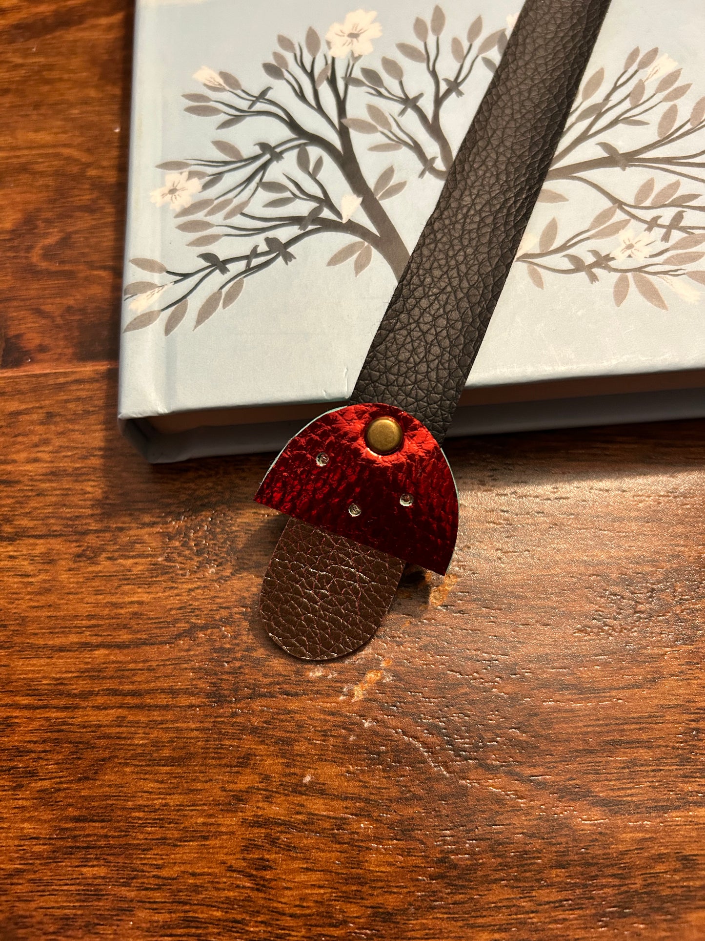 Mushroom bookmark