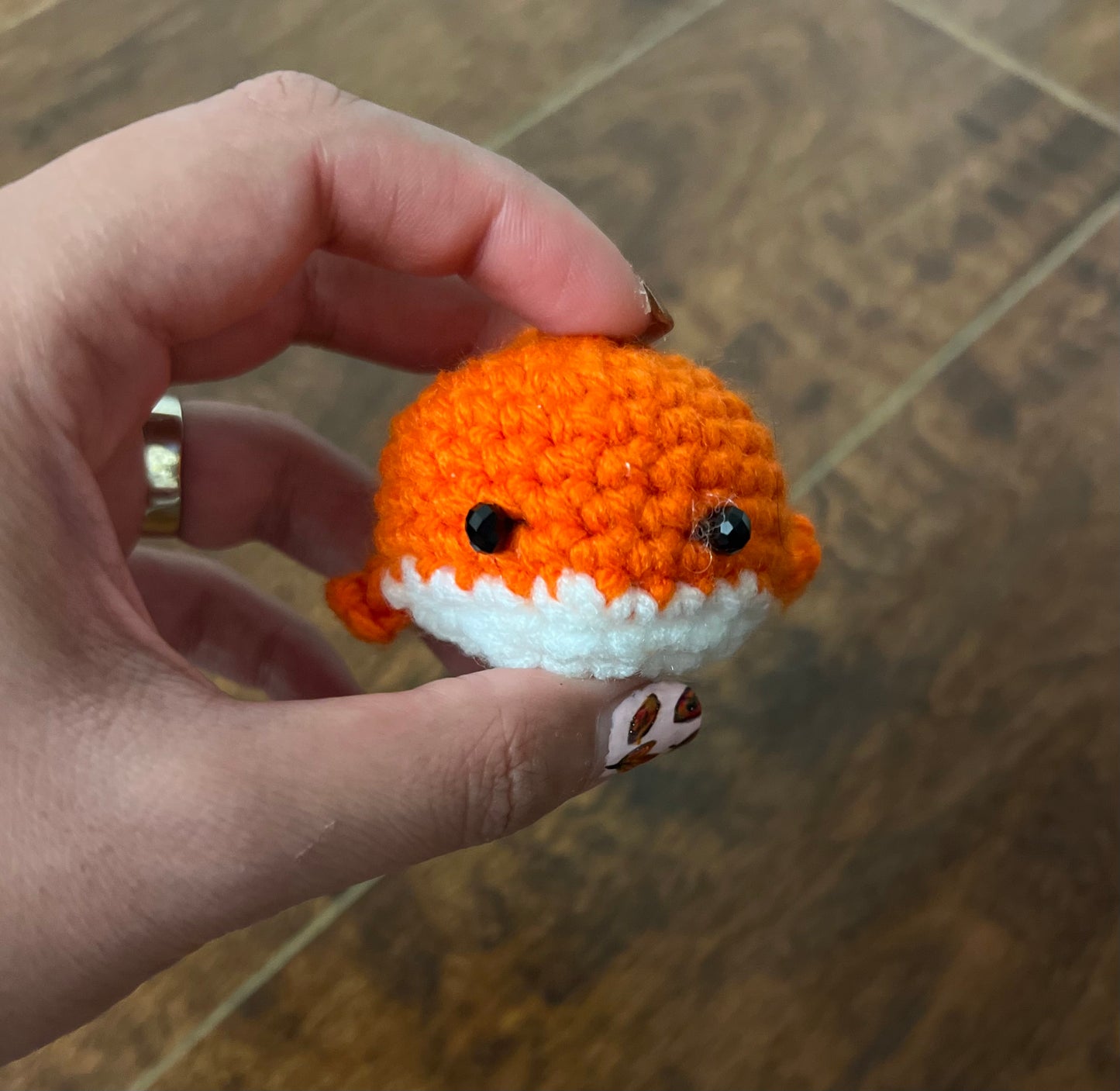 Whale keychain