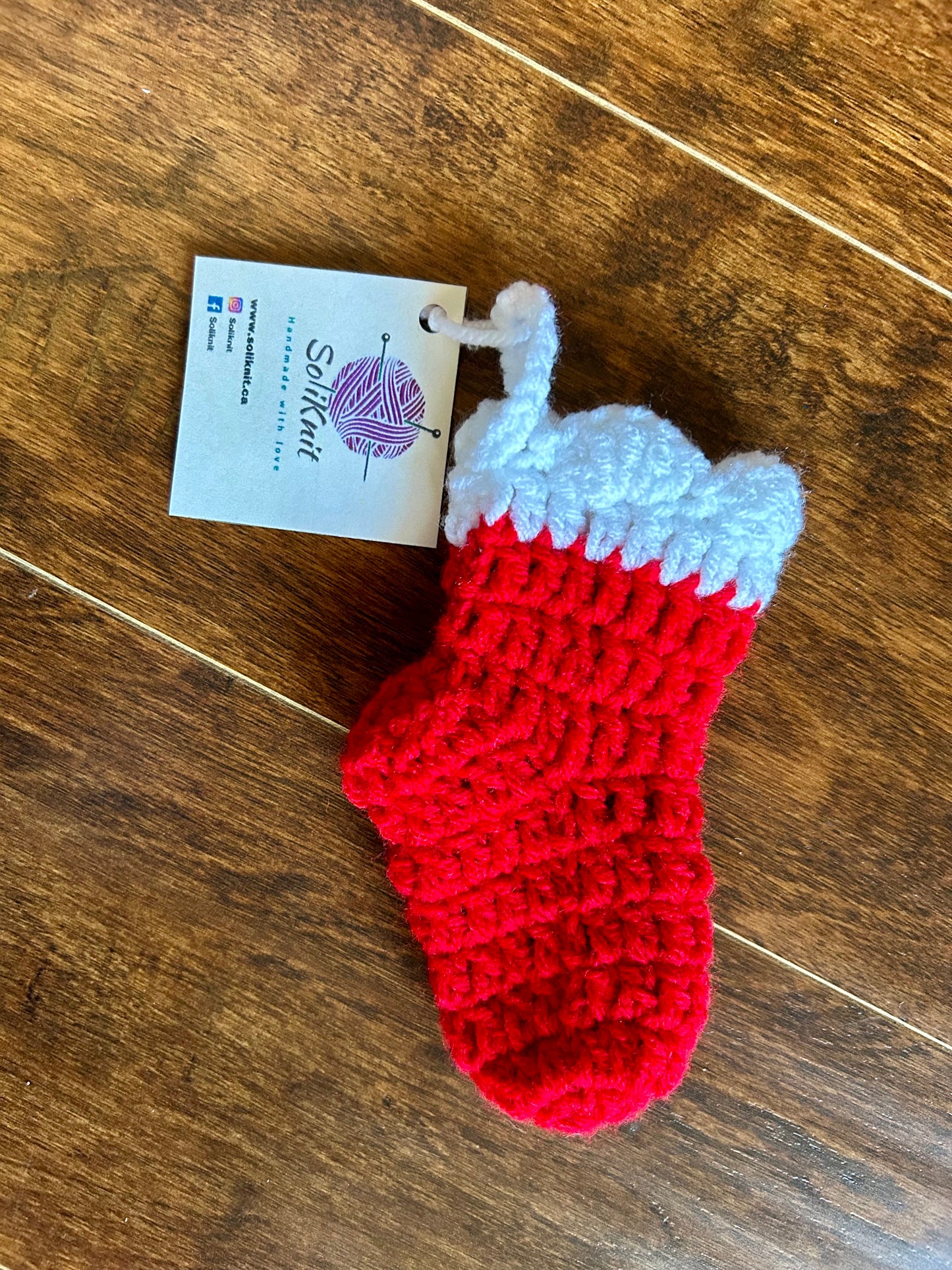 Stocking ornament (model 1)
