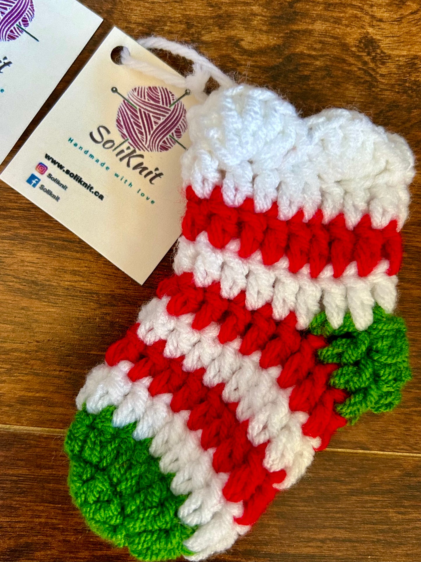 Stocking ornament (model 3)