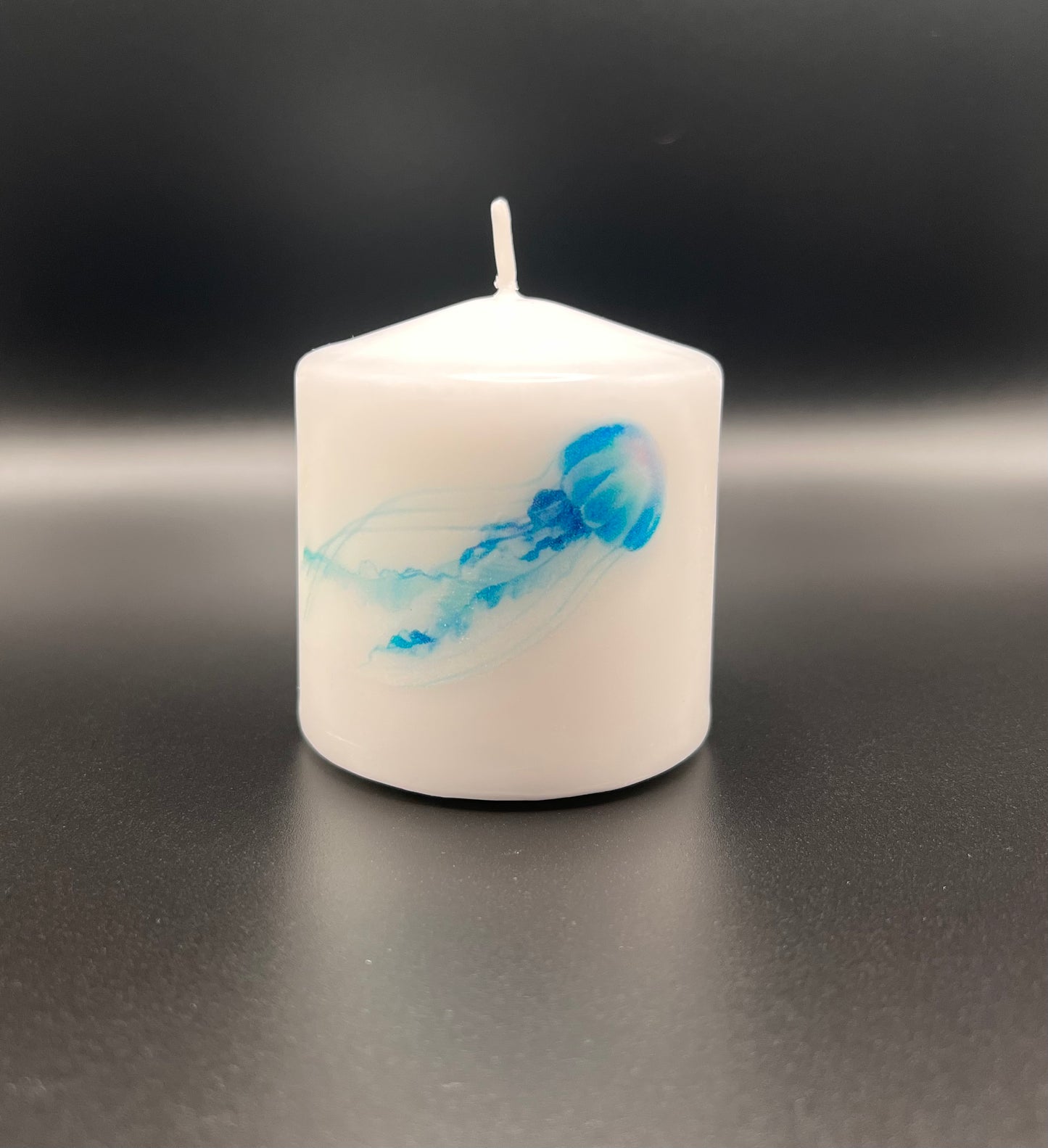Jellyfish candle