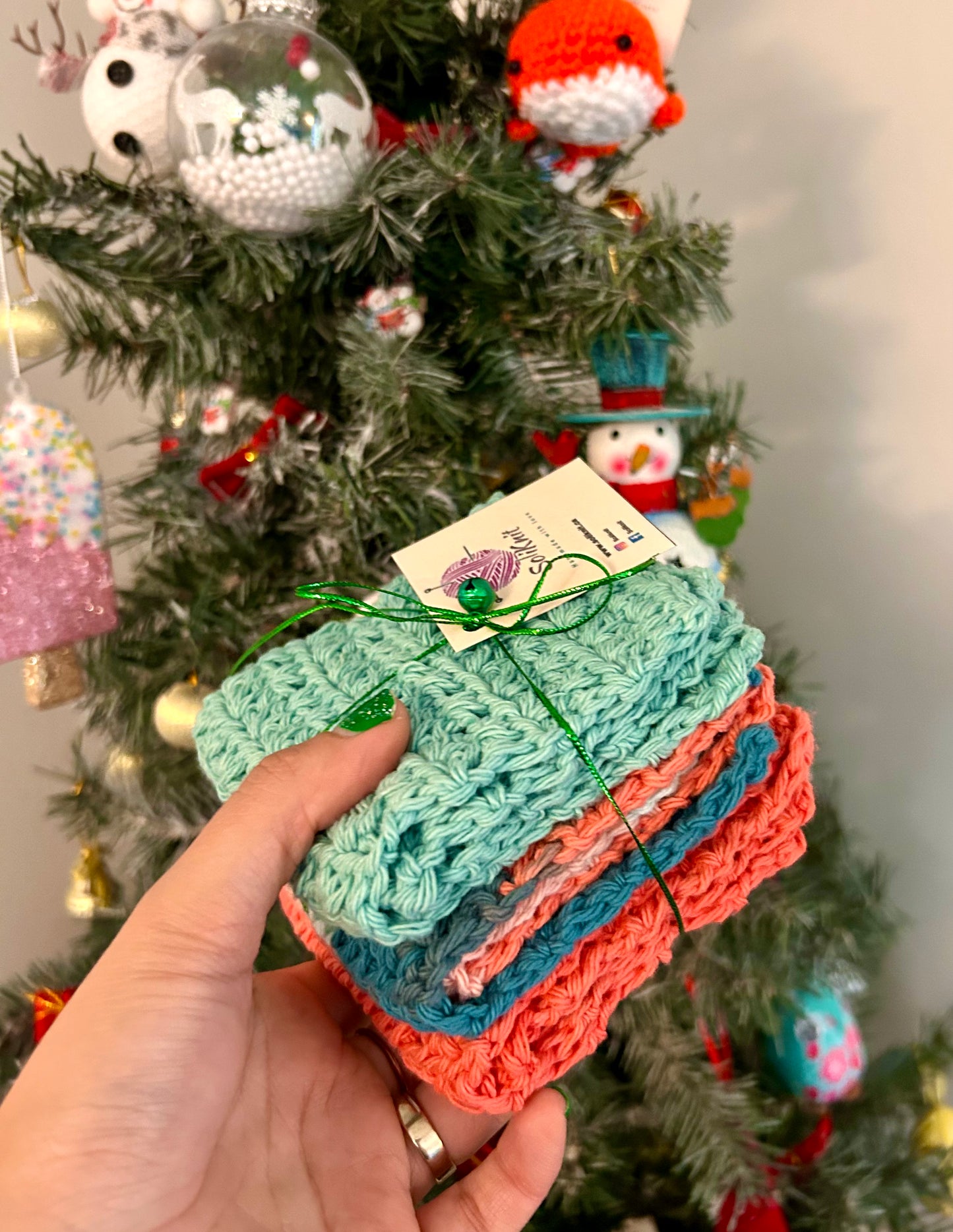 Three-pack of dishcloths (styla 7)