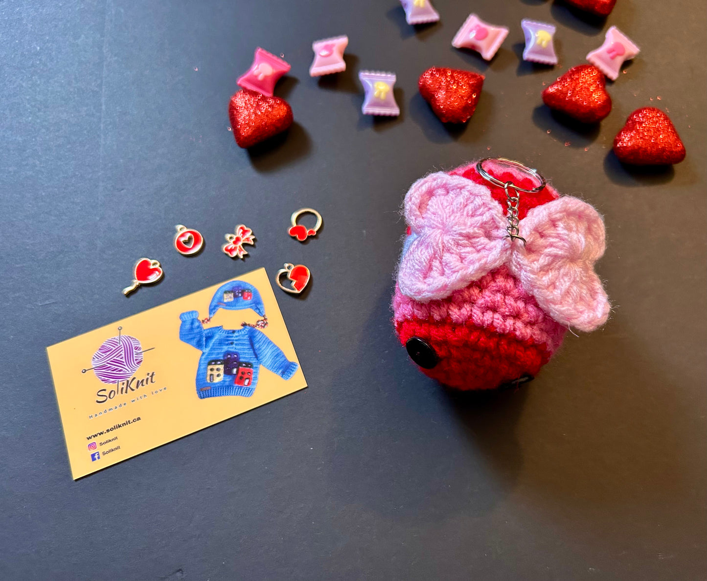 Love bee keychain