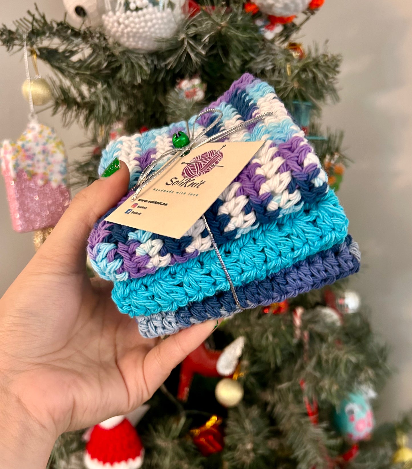 Three-pack of dishcloths (styla 6)