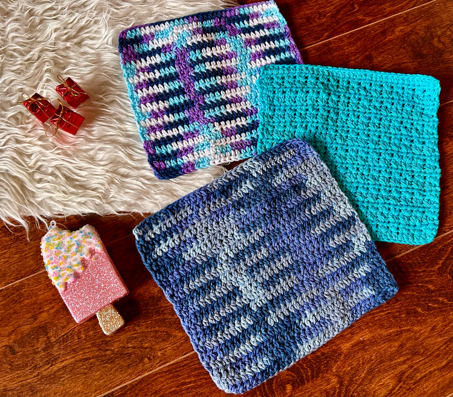 Three-pack of dishcloths (styla 6)