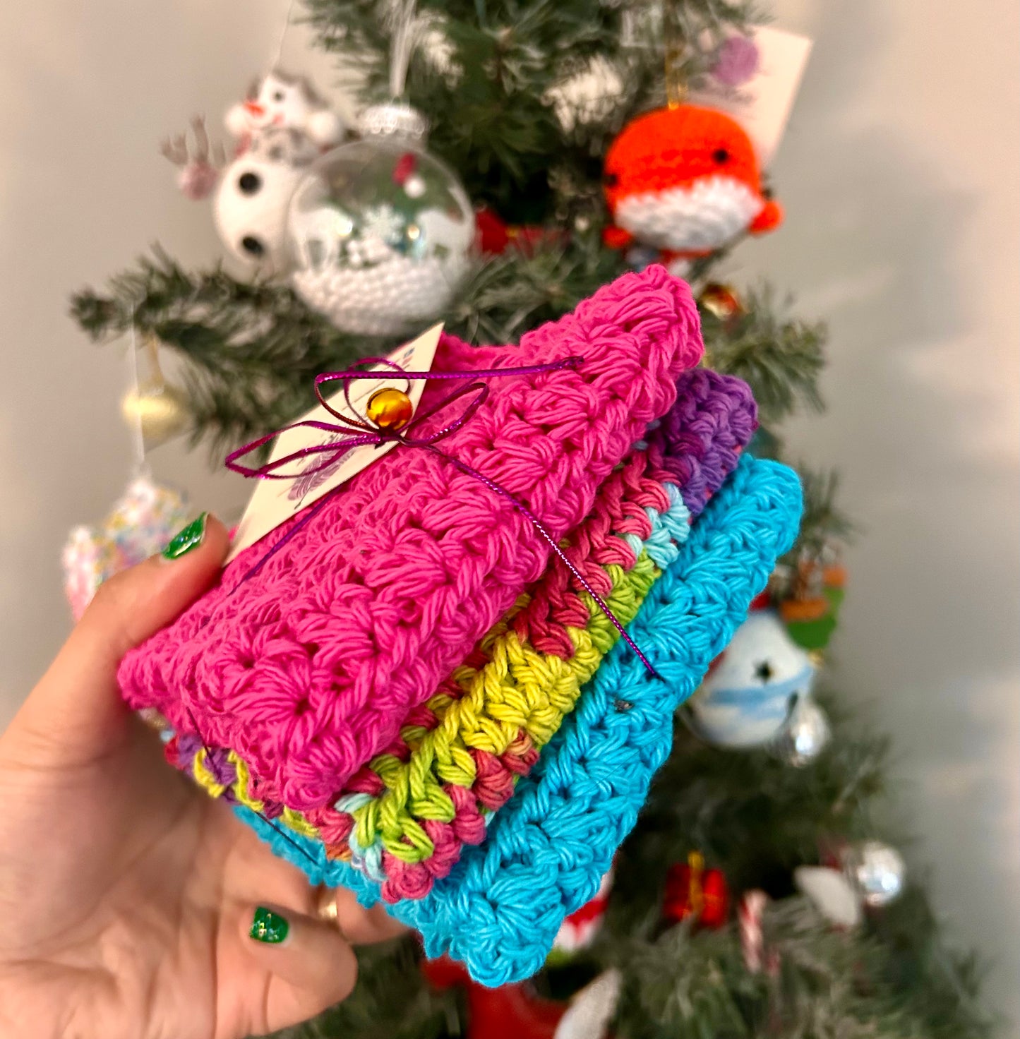 Three-pack of dishcloths (styla 8)