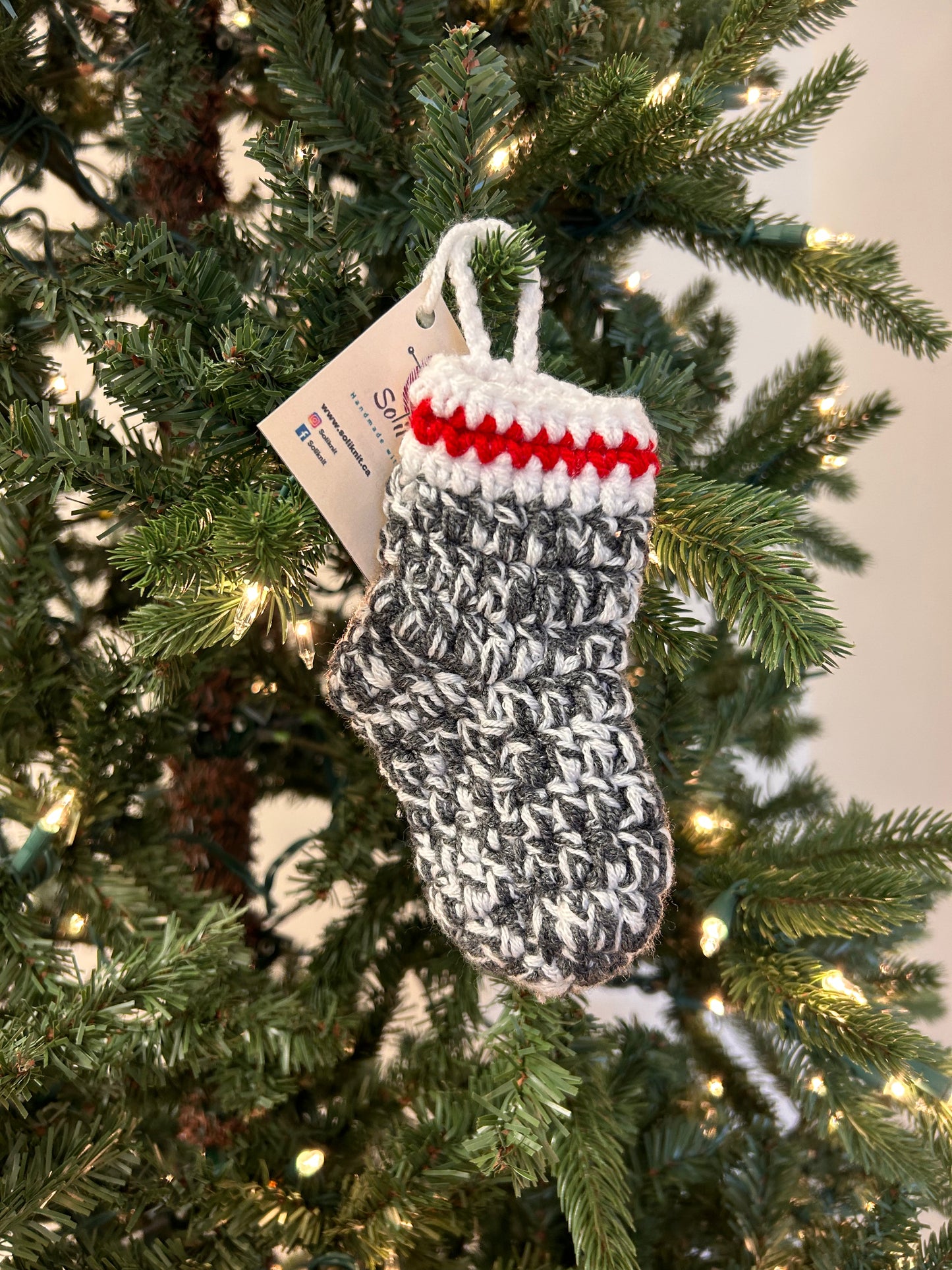 Stocking ornament (model 2)