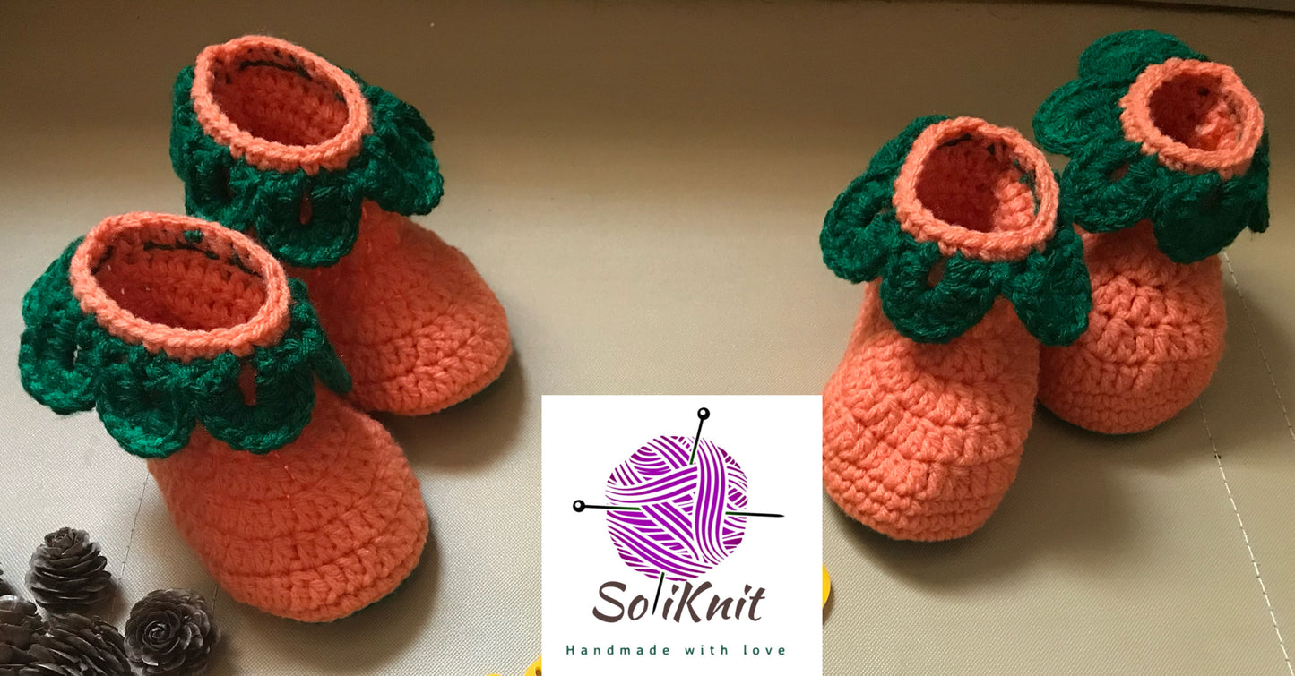 Pumpkin booties
