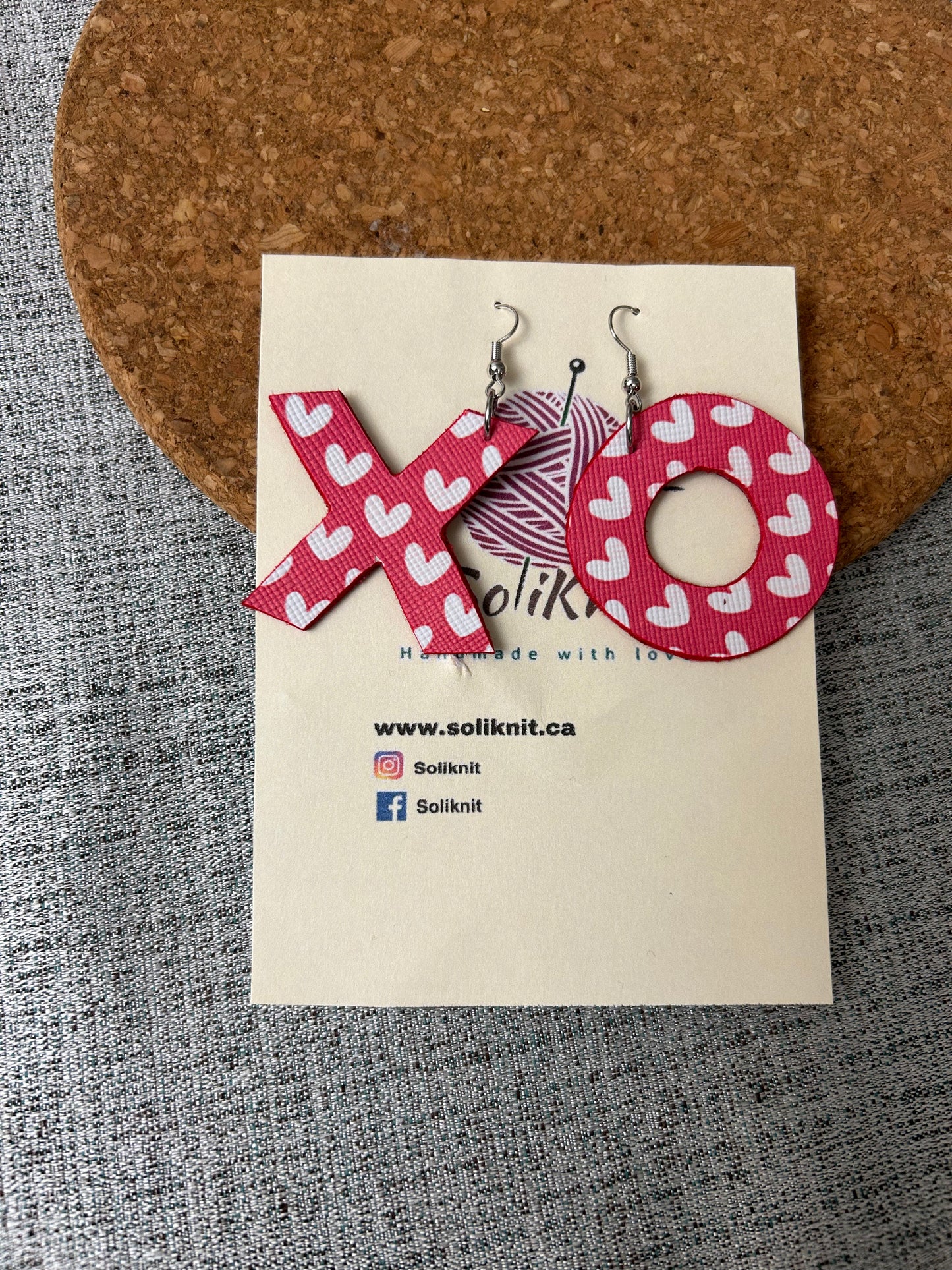 XO earrings (style1)