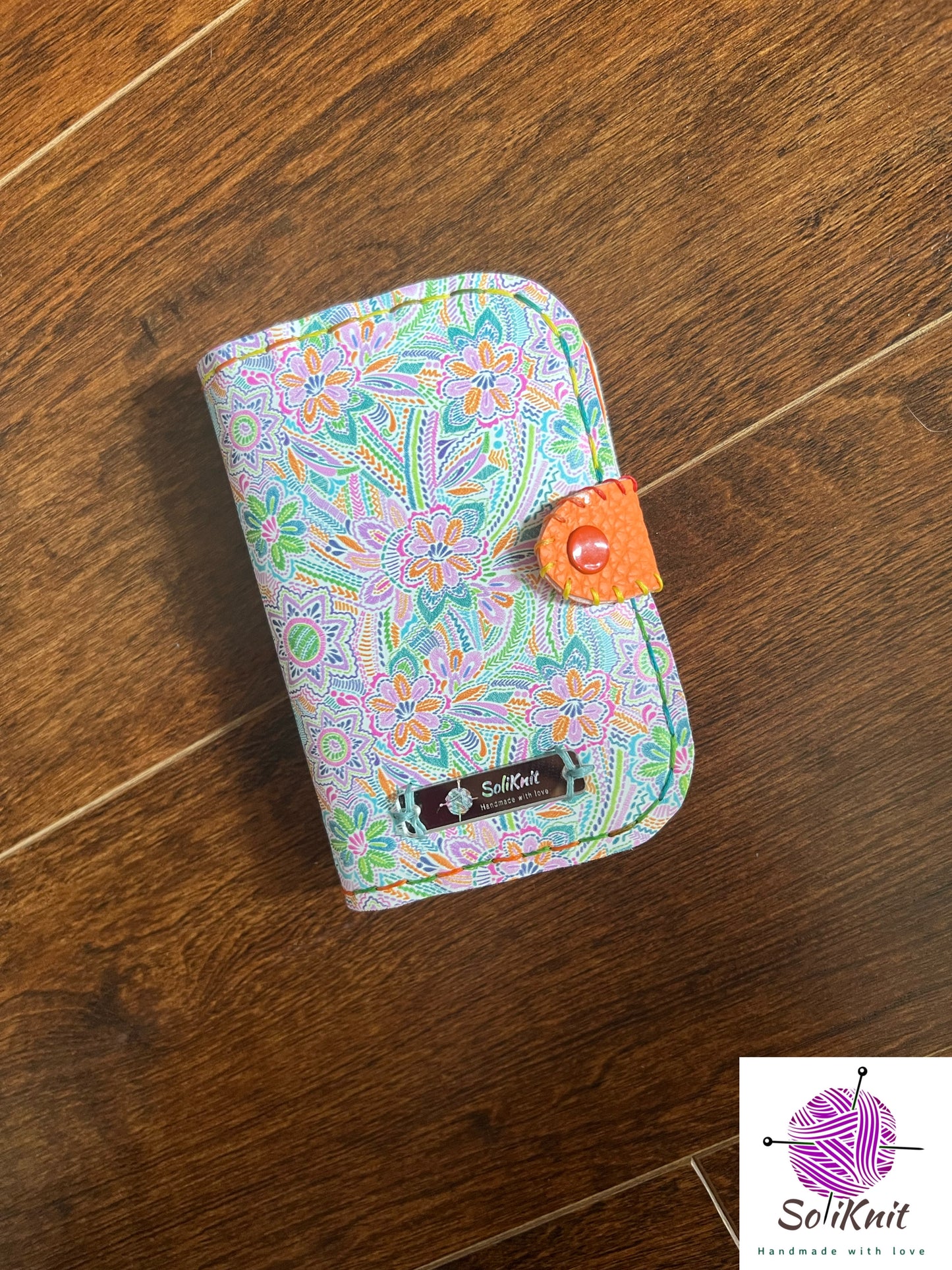 Wallet card holder(flower print)