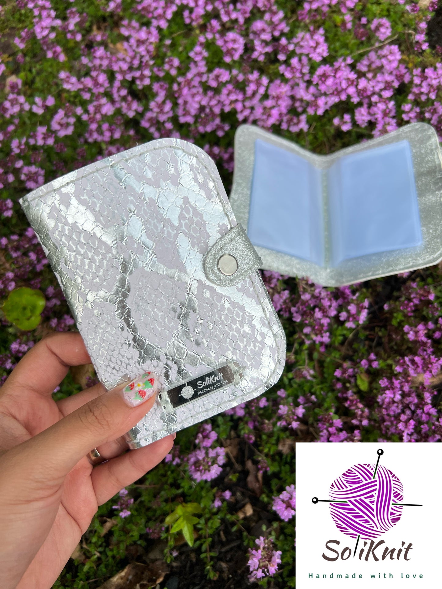 Wallet card holder ( gray)