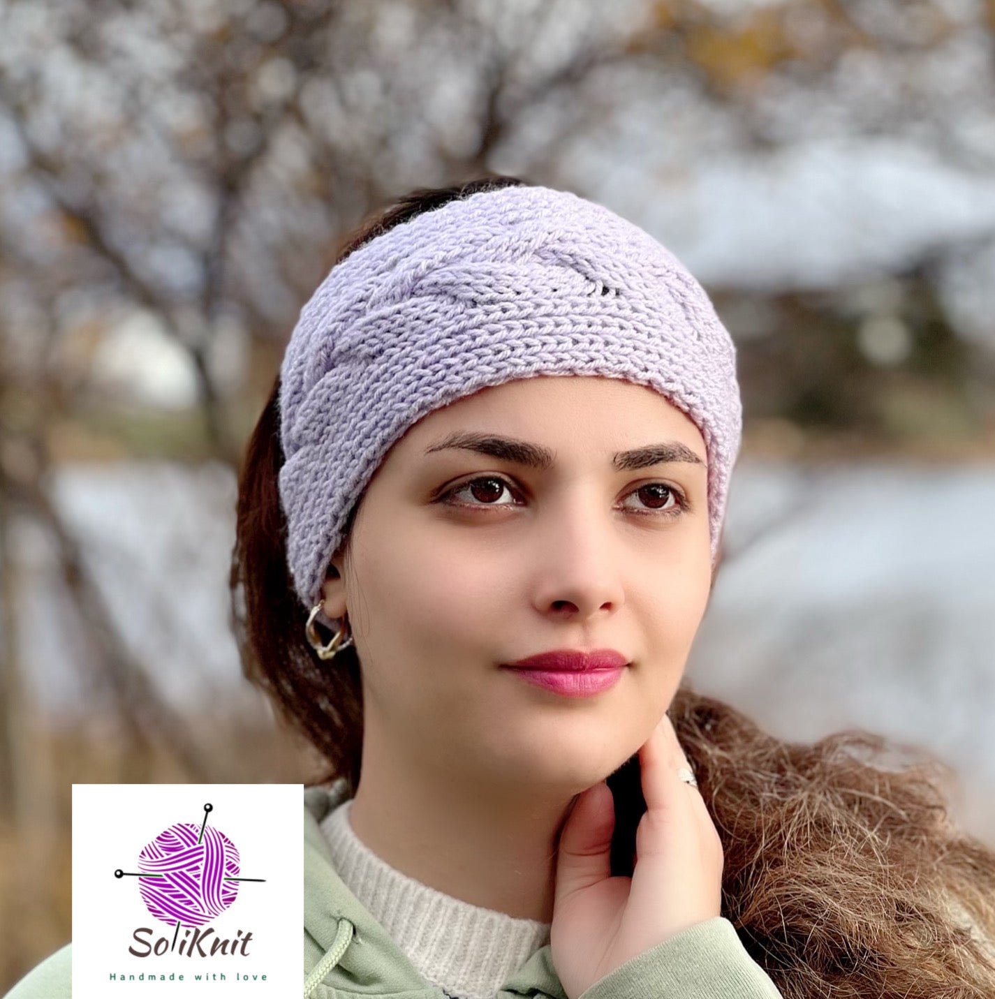 Knitting headband