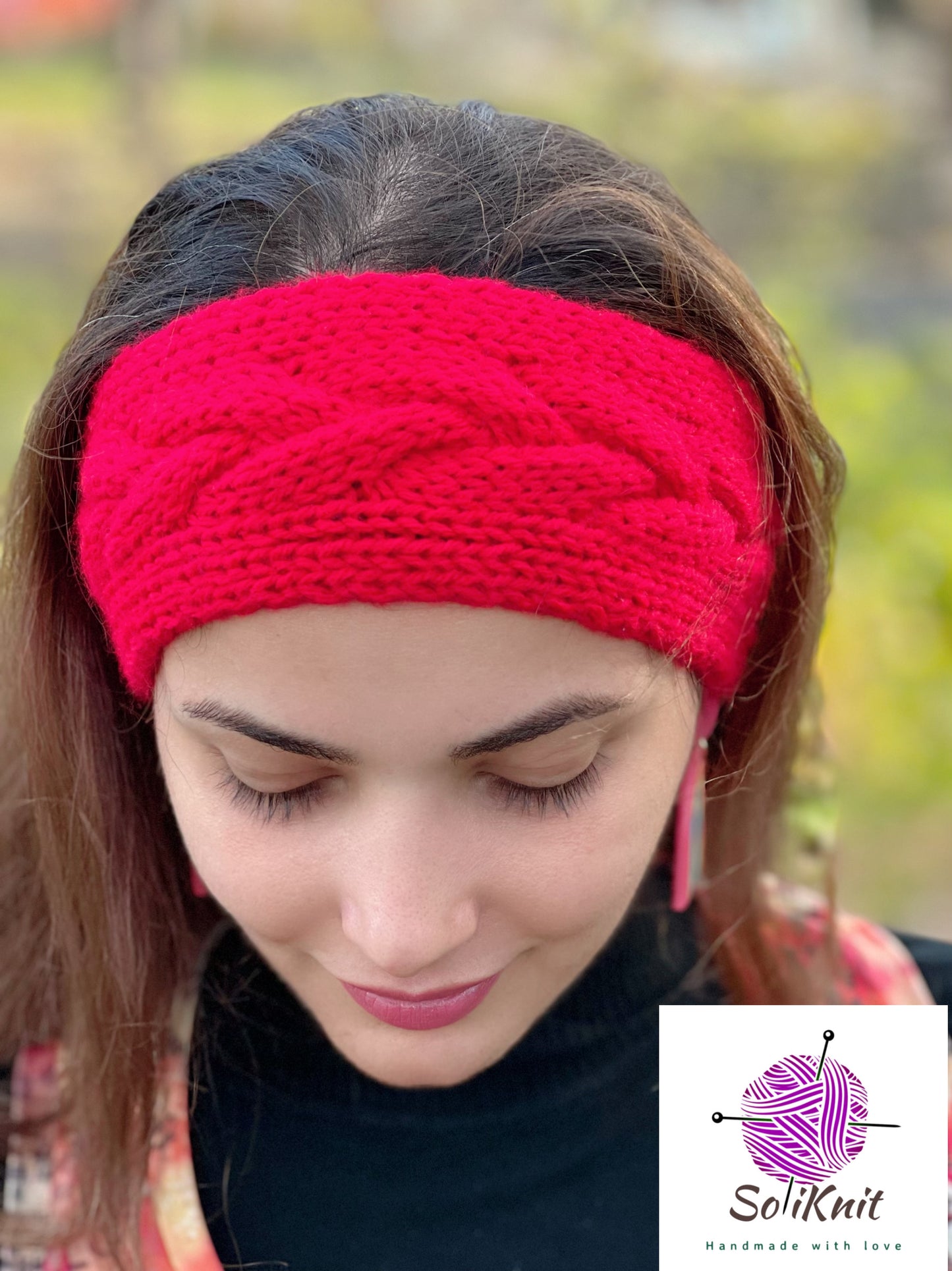 Knitting headband