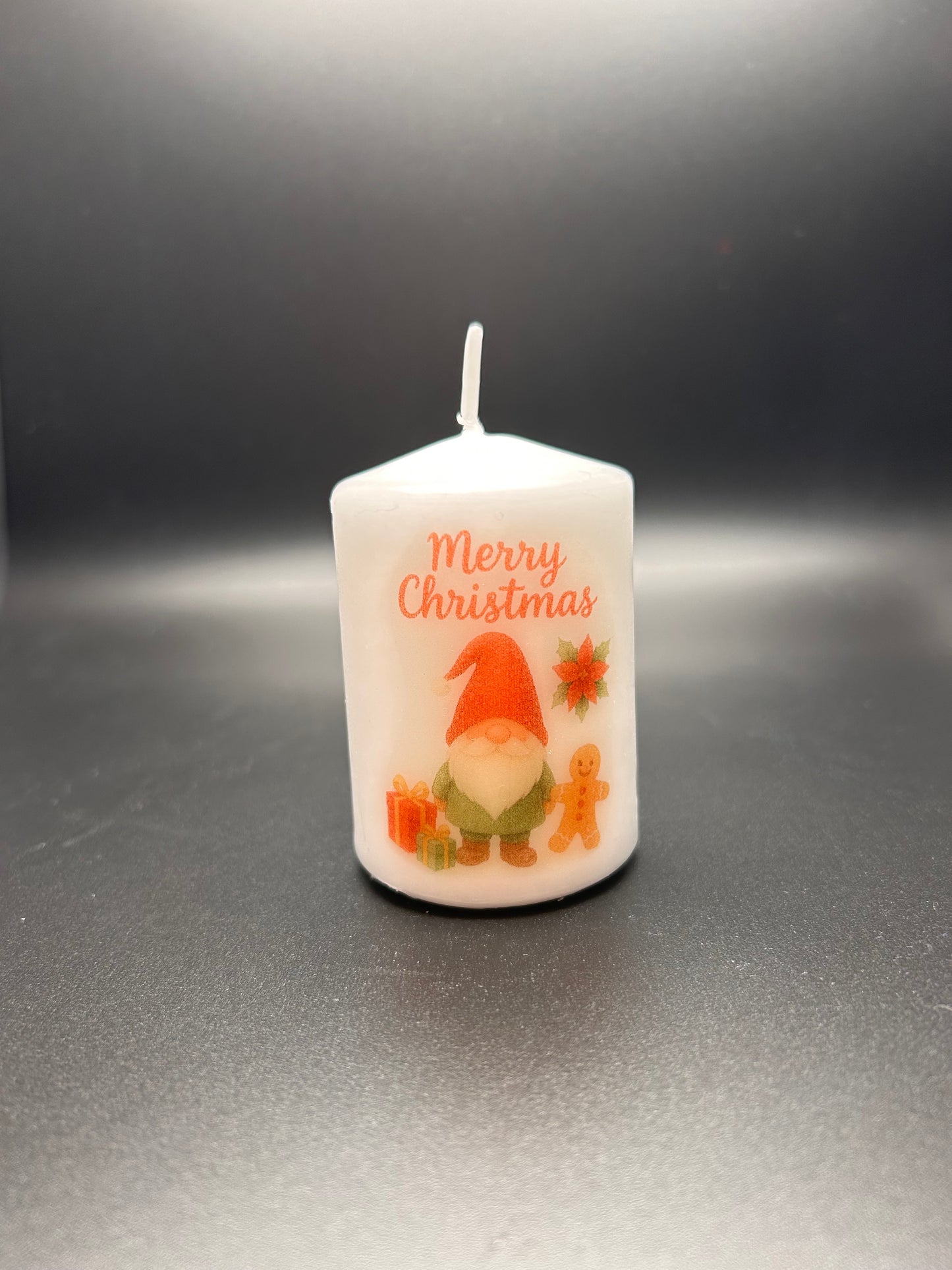 Christmas candle (gnome)