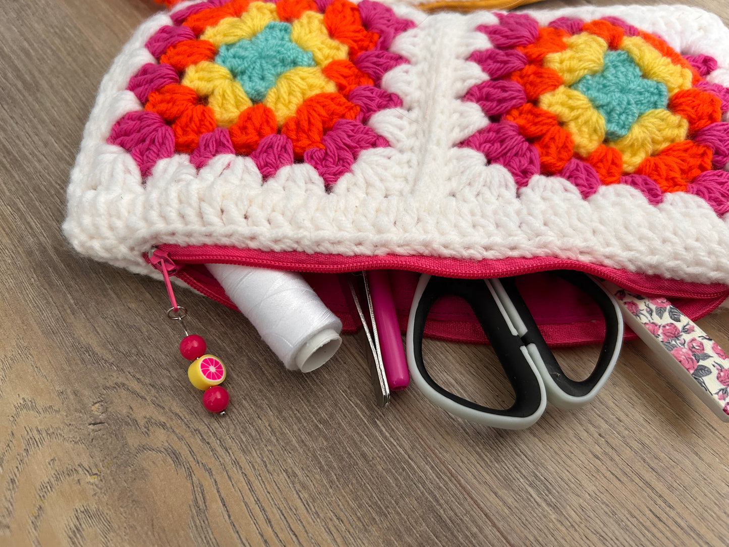 Granny Square Crochet handbag (style 1)