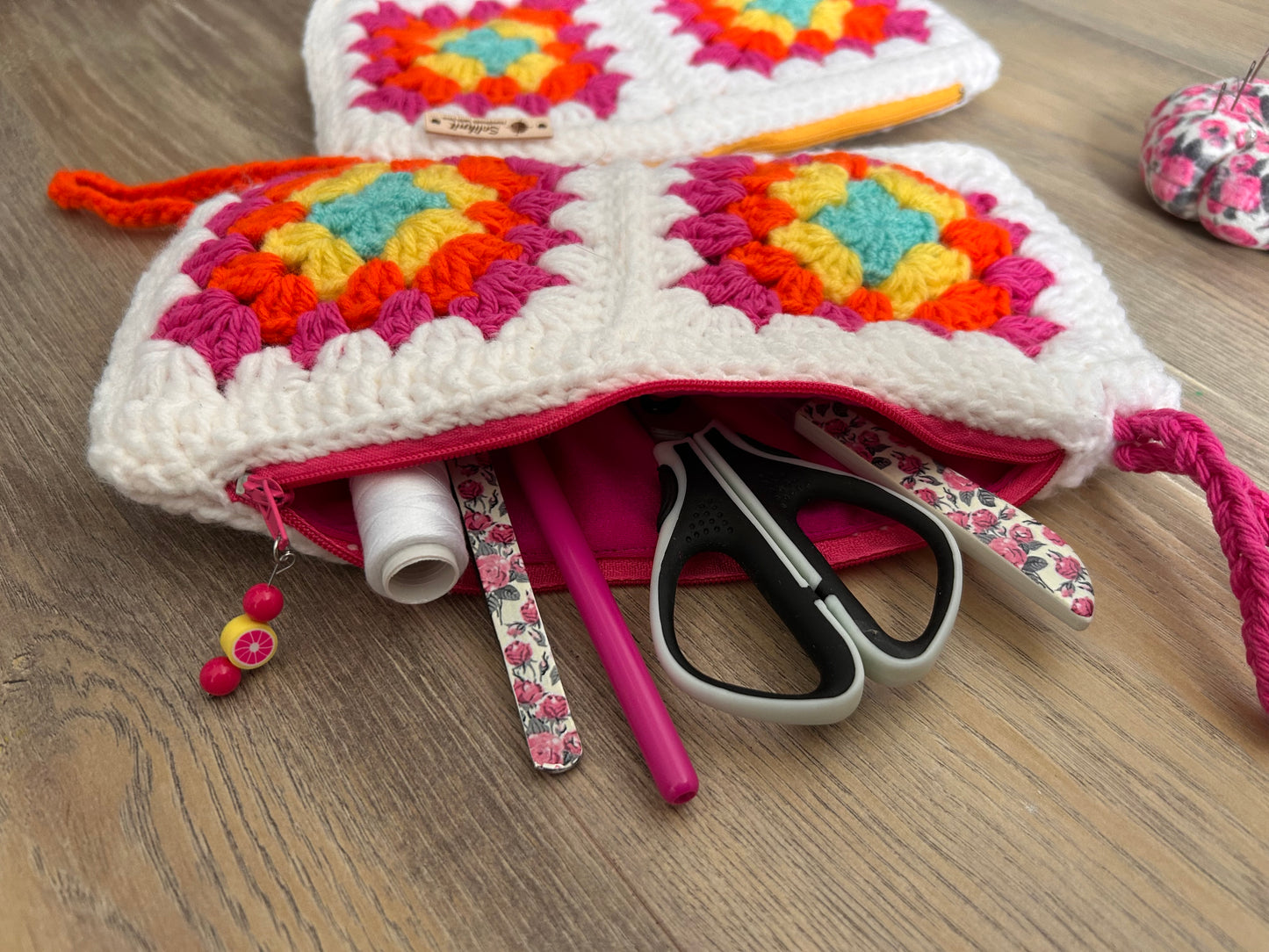 Granny Square Crochet handbag (style 1)