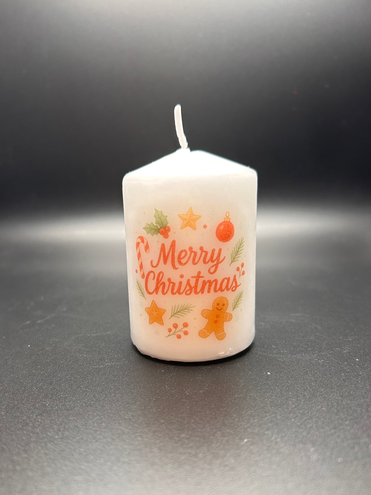 Christmas candle (Santa)