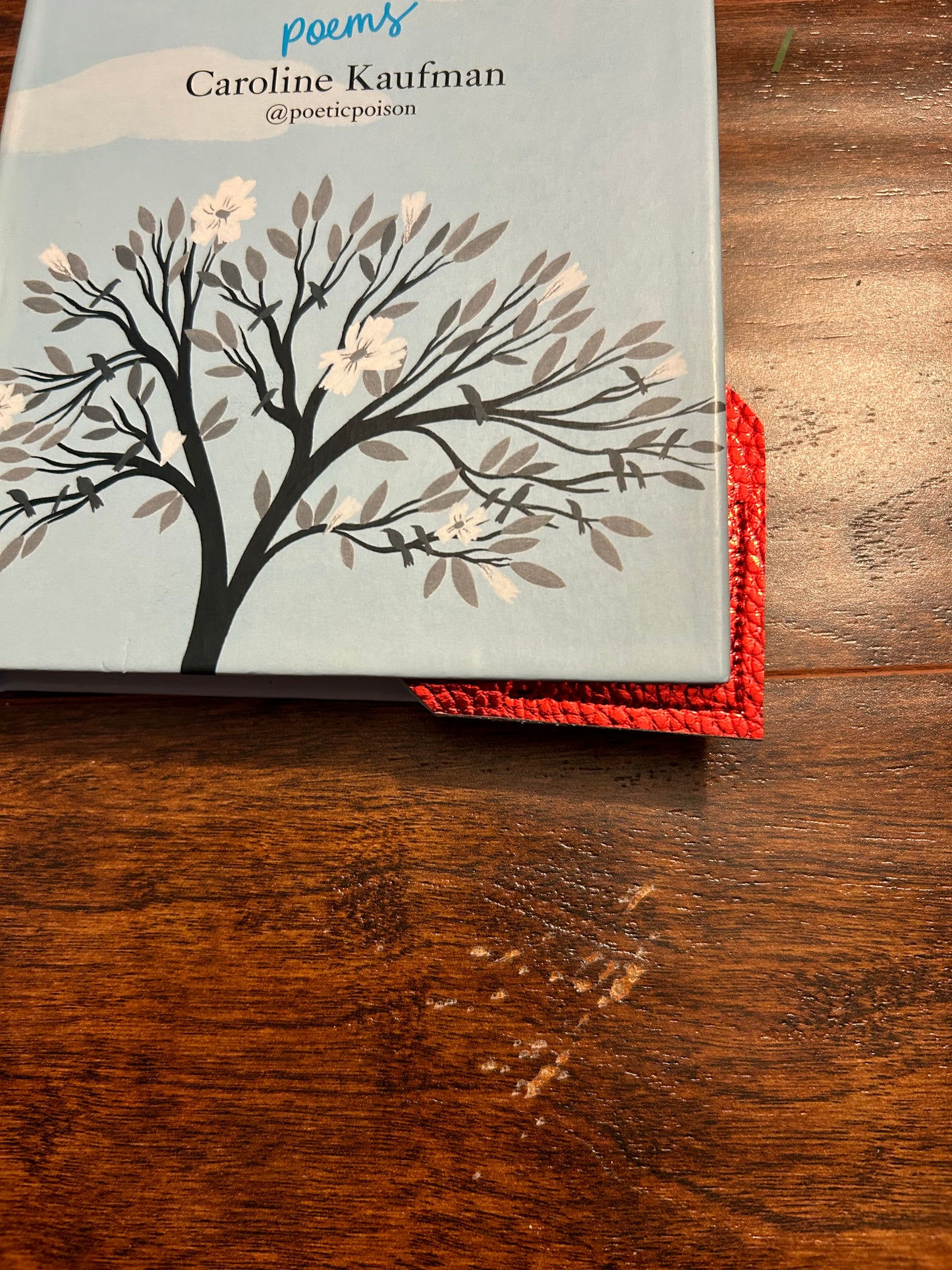 Corner heart bookmark