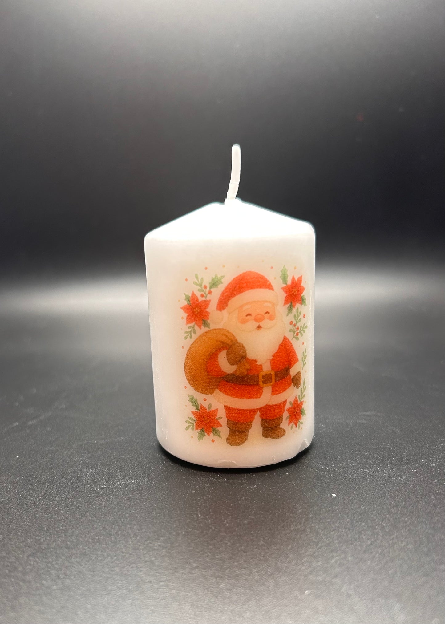 Christmas candle (Santa)
