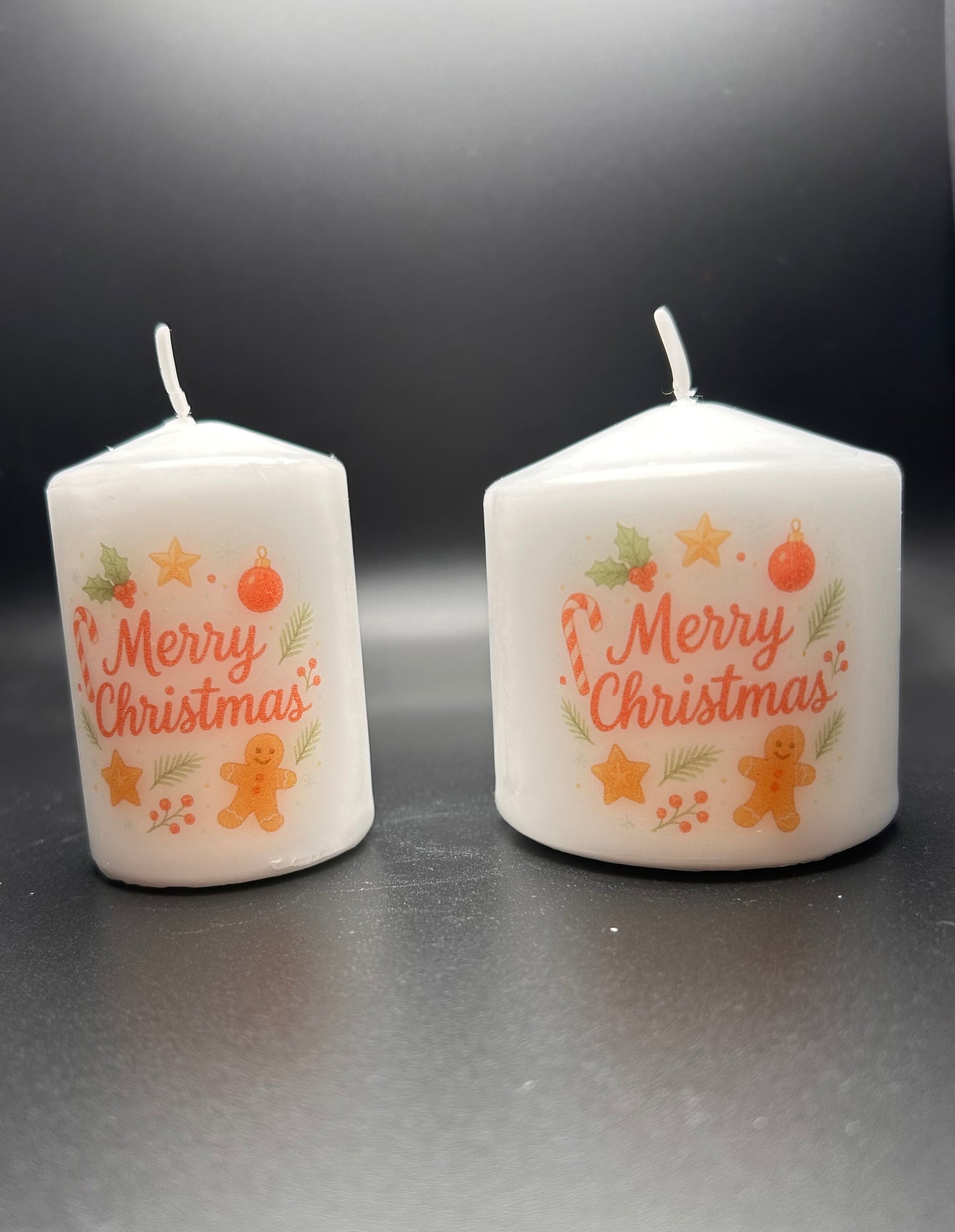 Christmas candle (Santa)