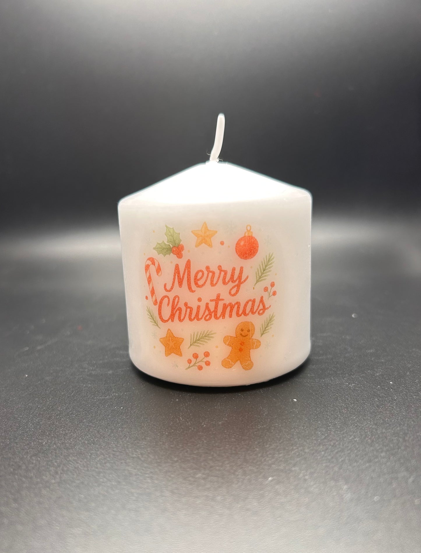 Christmas candle (Santa)
