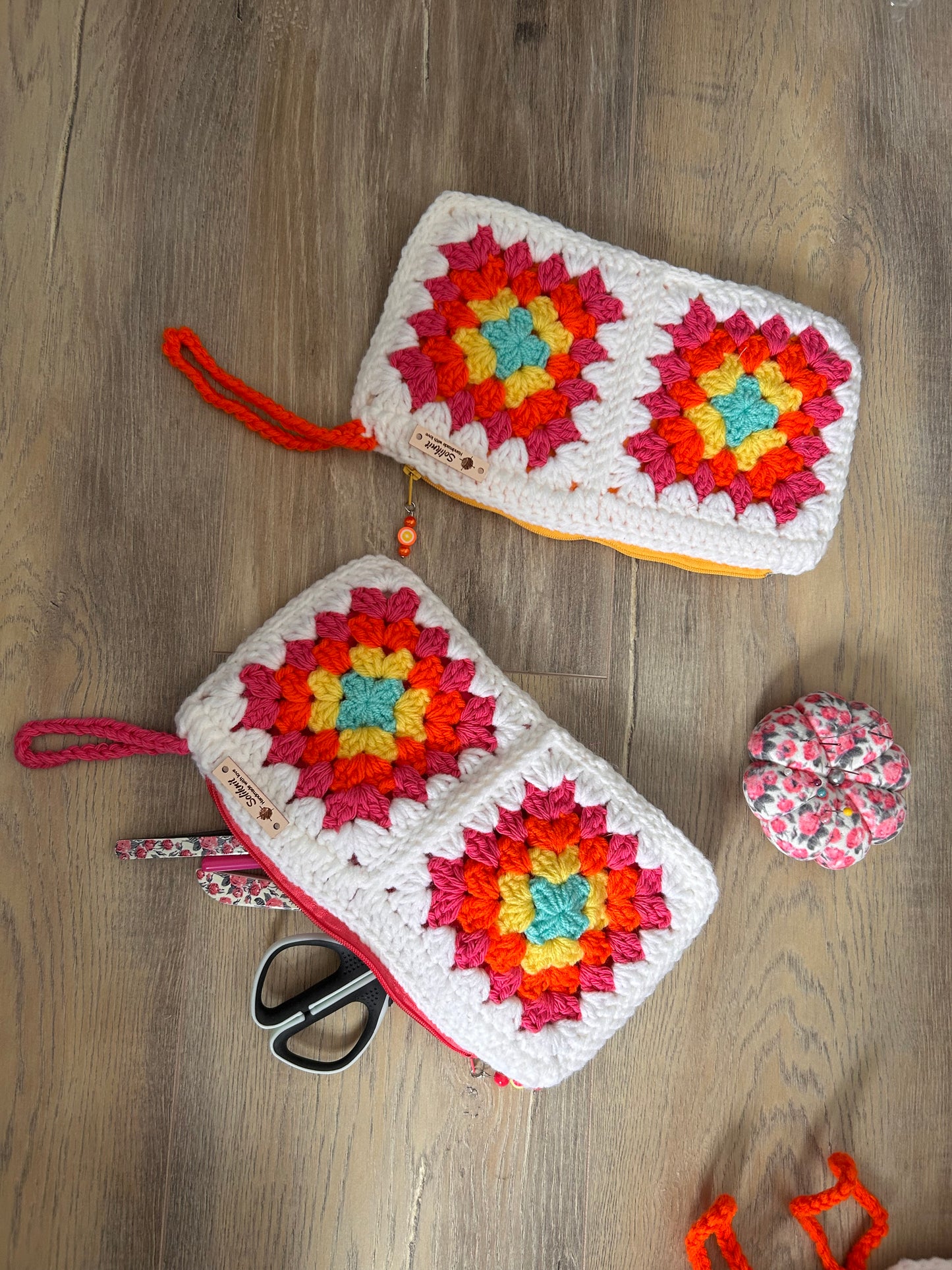 Granny Square Crochet handbag (style 1)