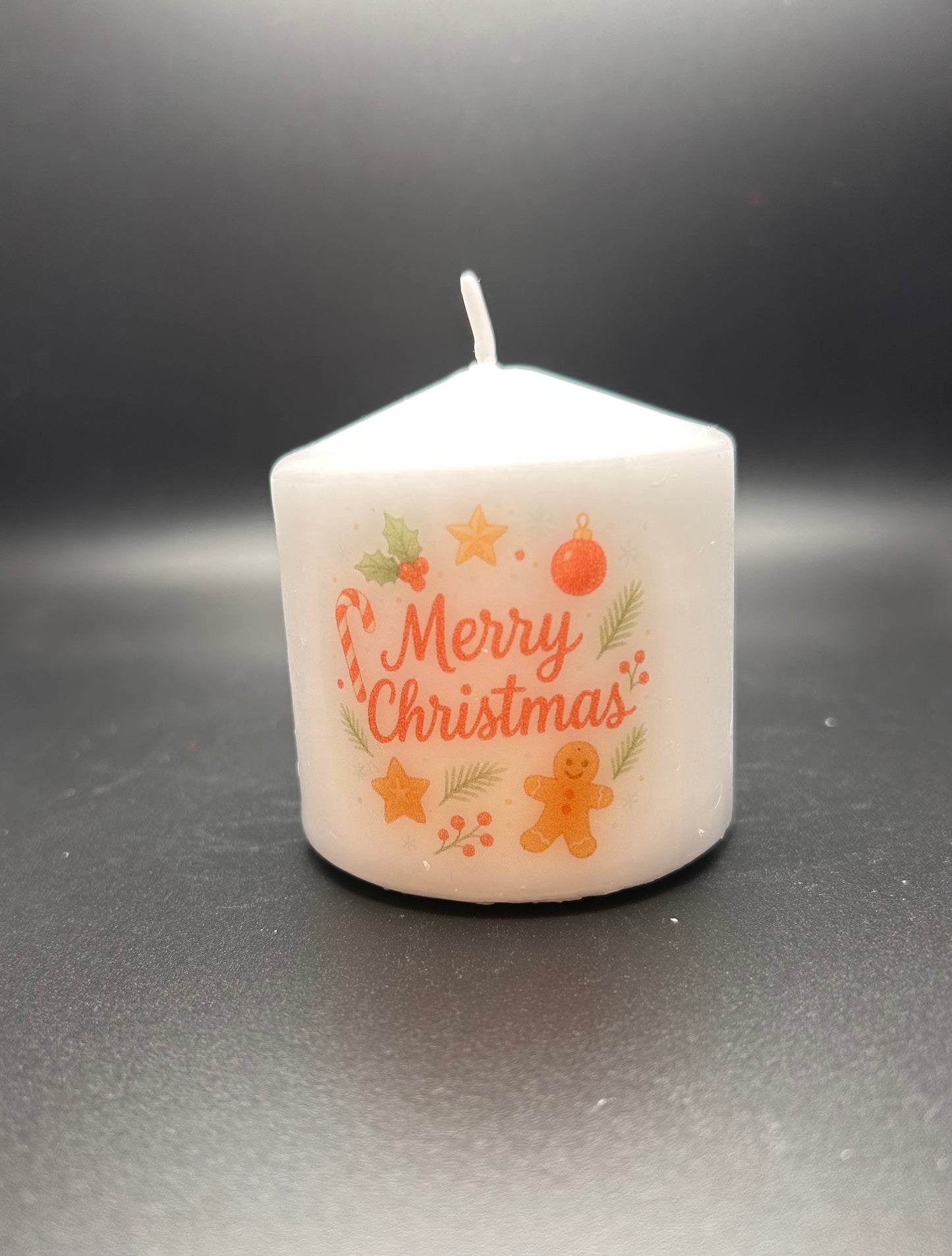 Christmas candle (Snowman)