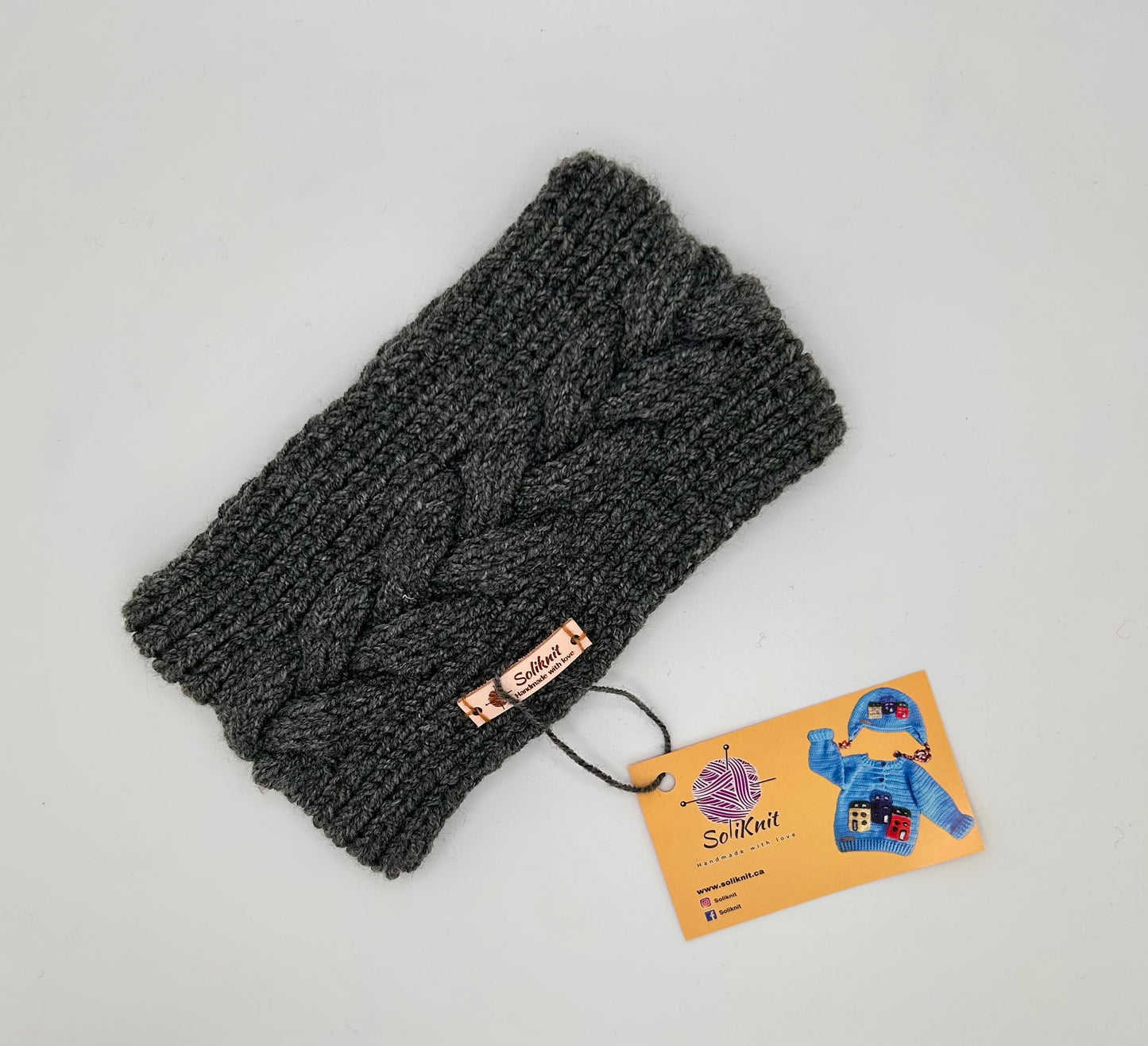 Knitting headband