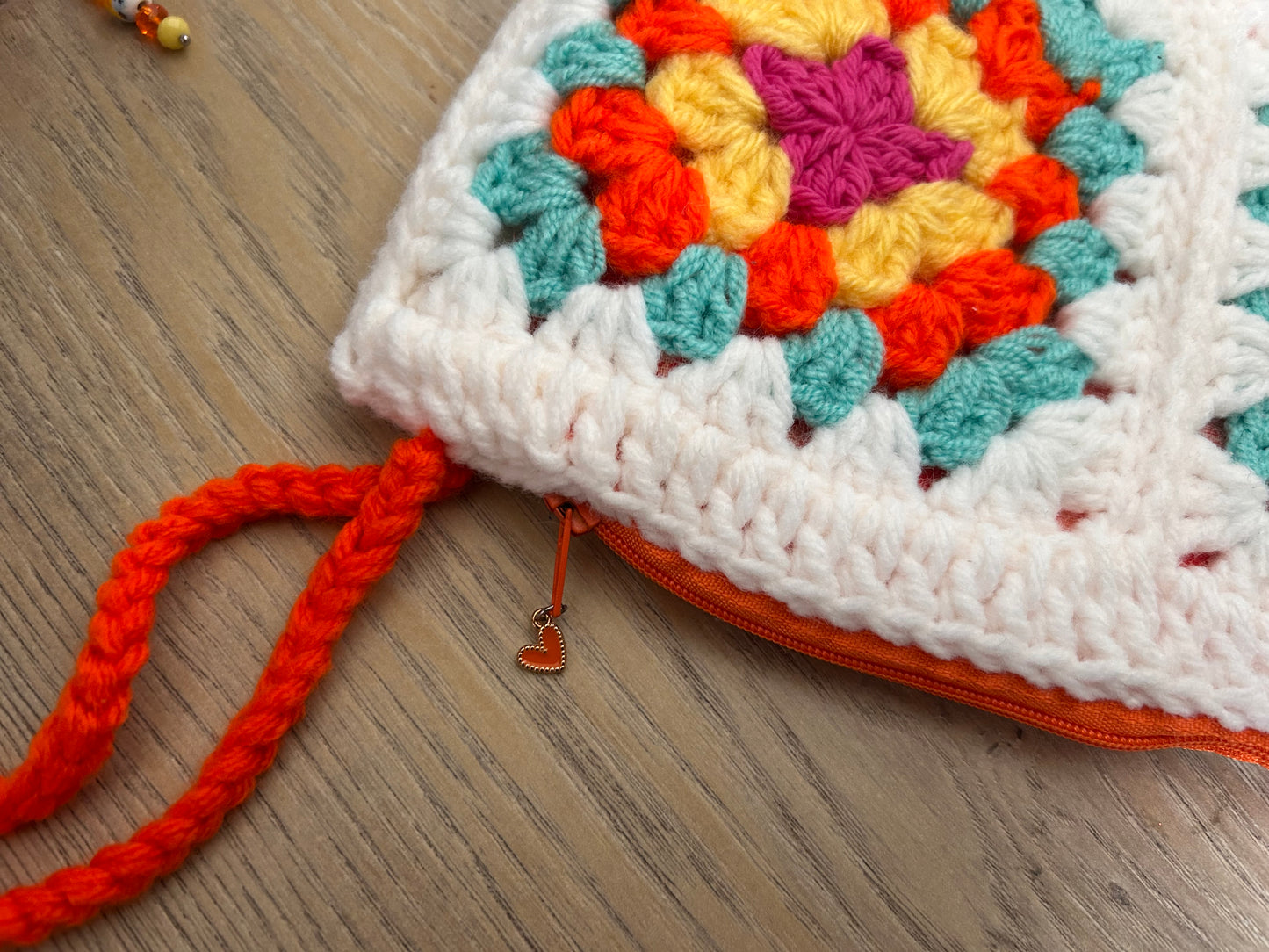 Granny Square Crochet handbag (style 2)