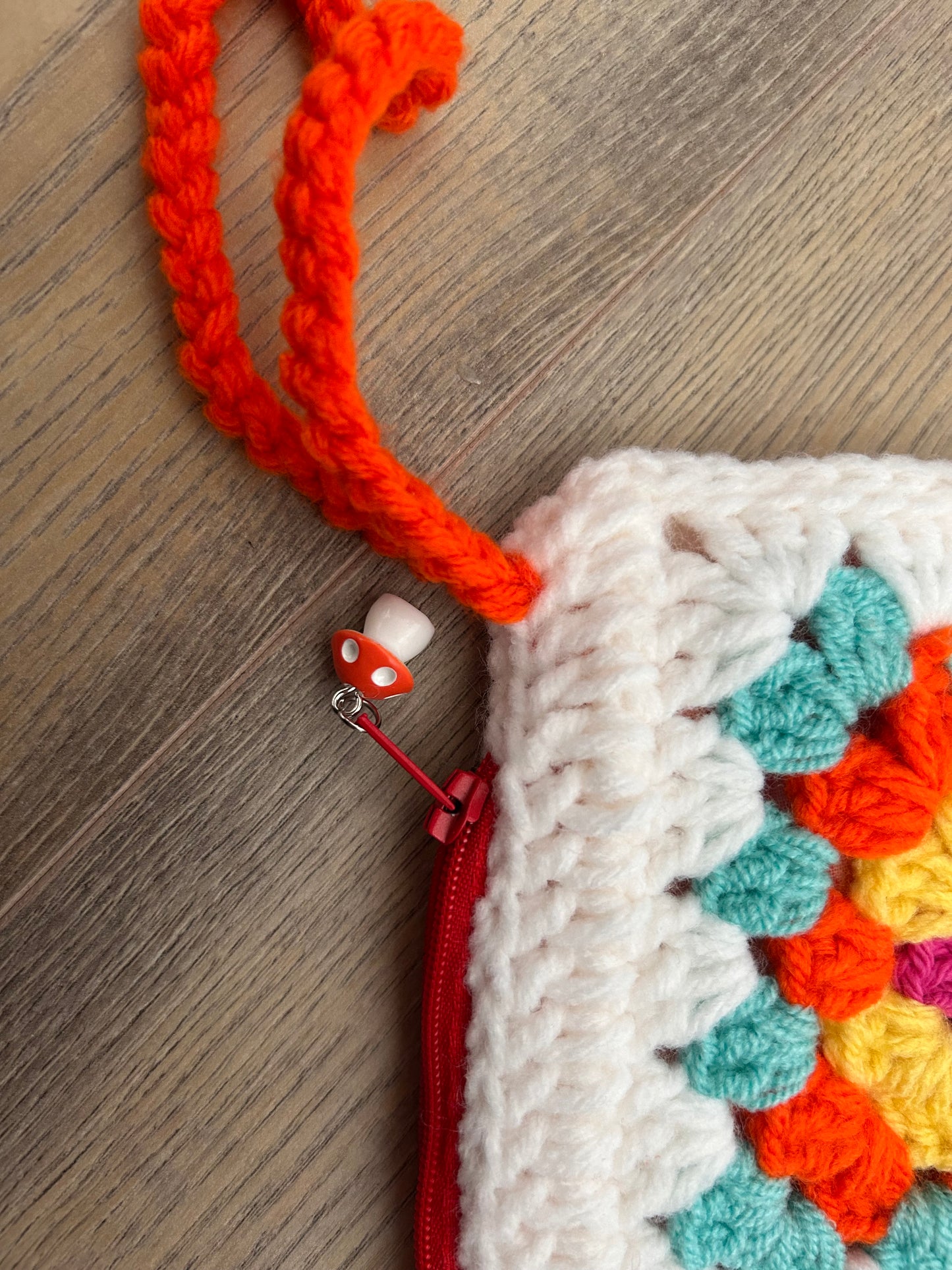 Granny Square Crochet handbag (style 2)