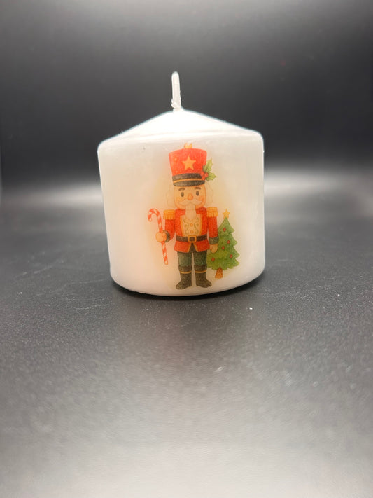 Christmas candle (nutcracker )