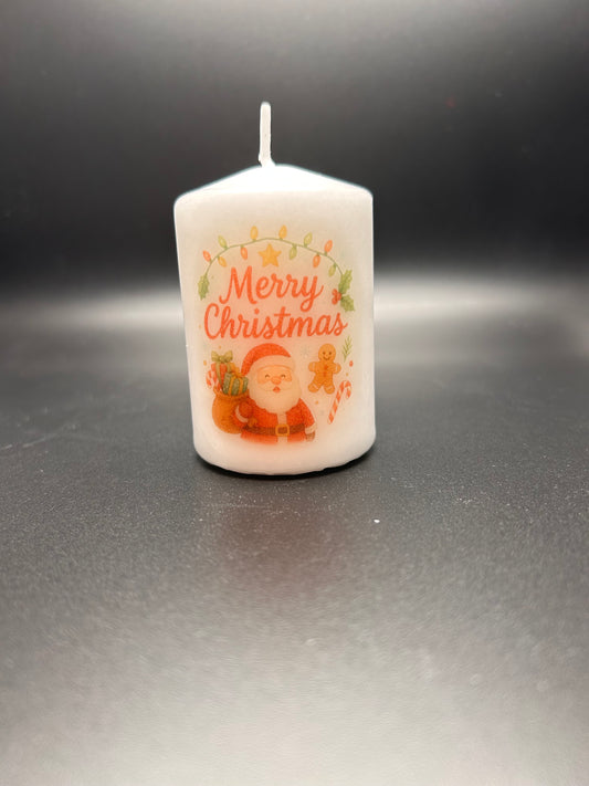 Christmas candle (Merry Christmas )