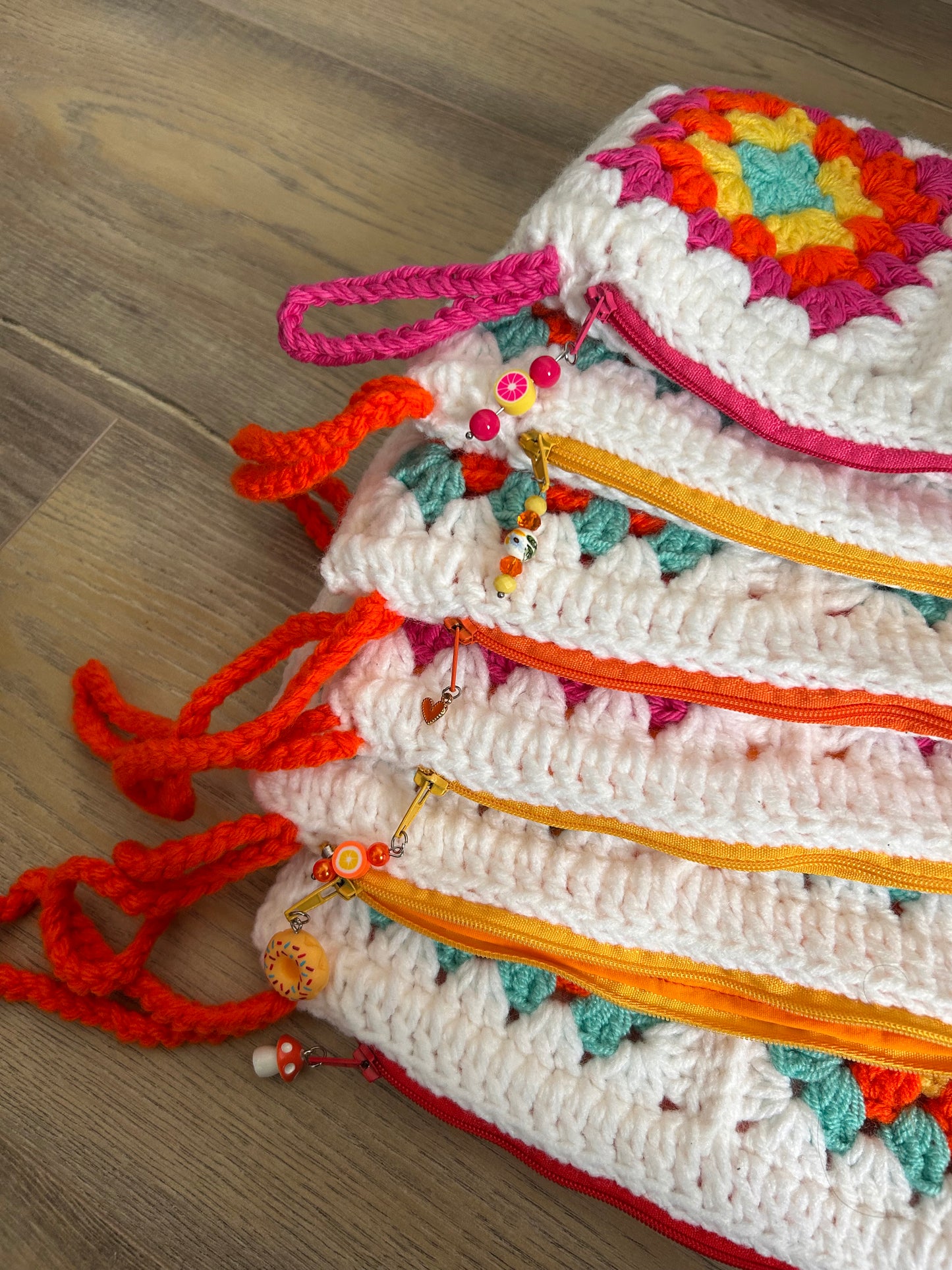 Granny Square Crochet handbag (style 2)