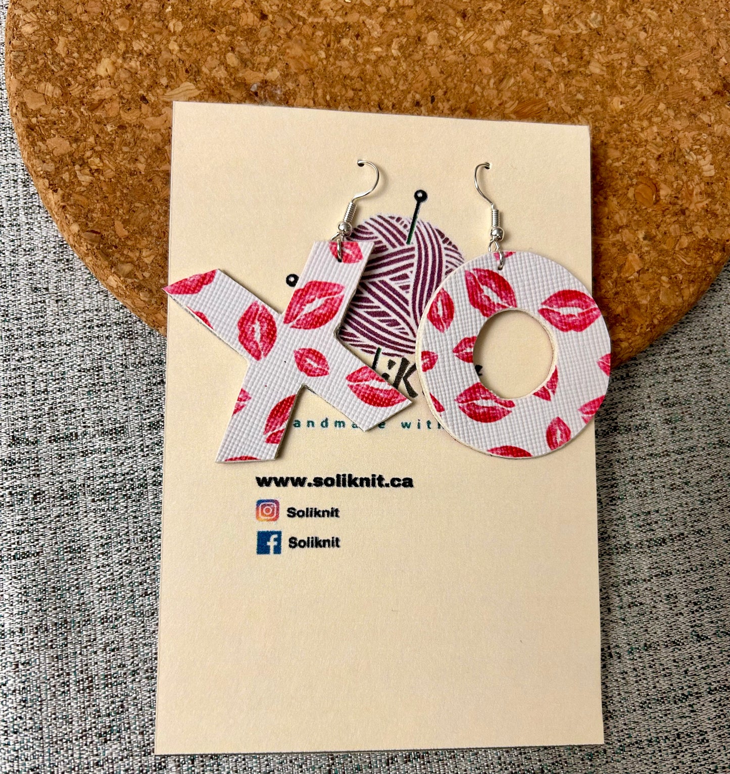 XO earrings ( style 3)