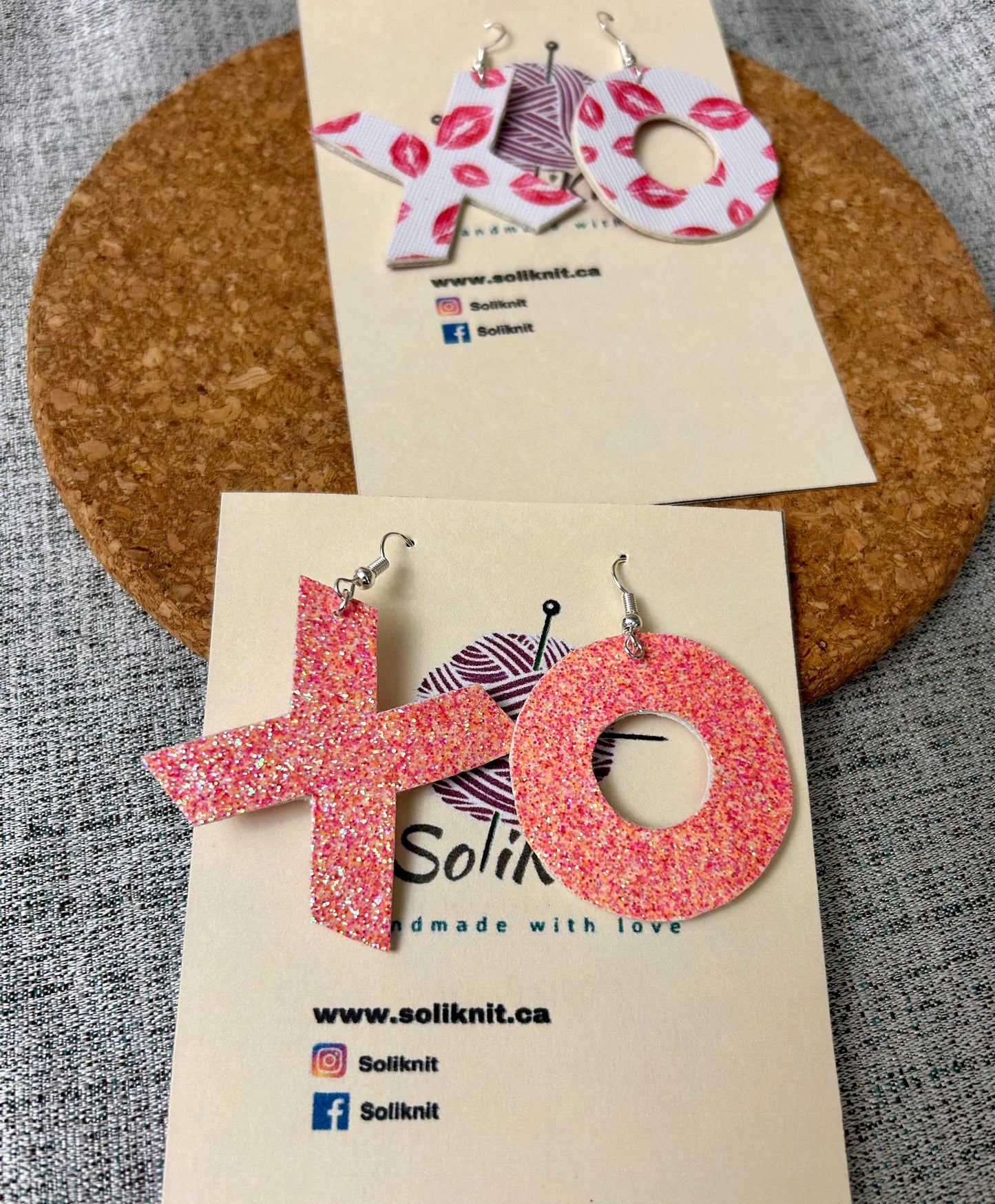 XO earrings ( style 3)