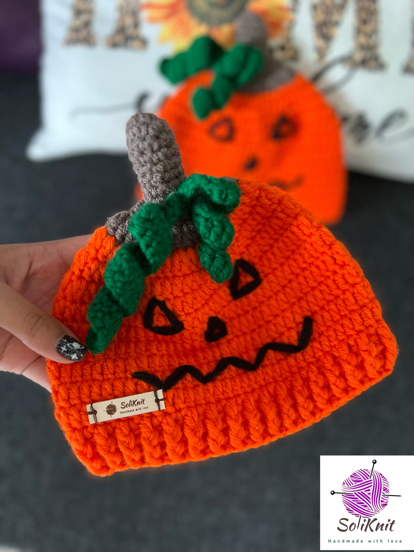 Pumpkin hat ( style 2)