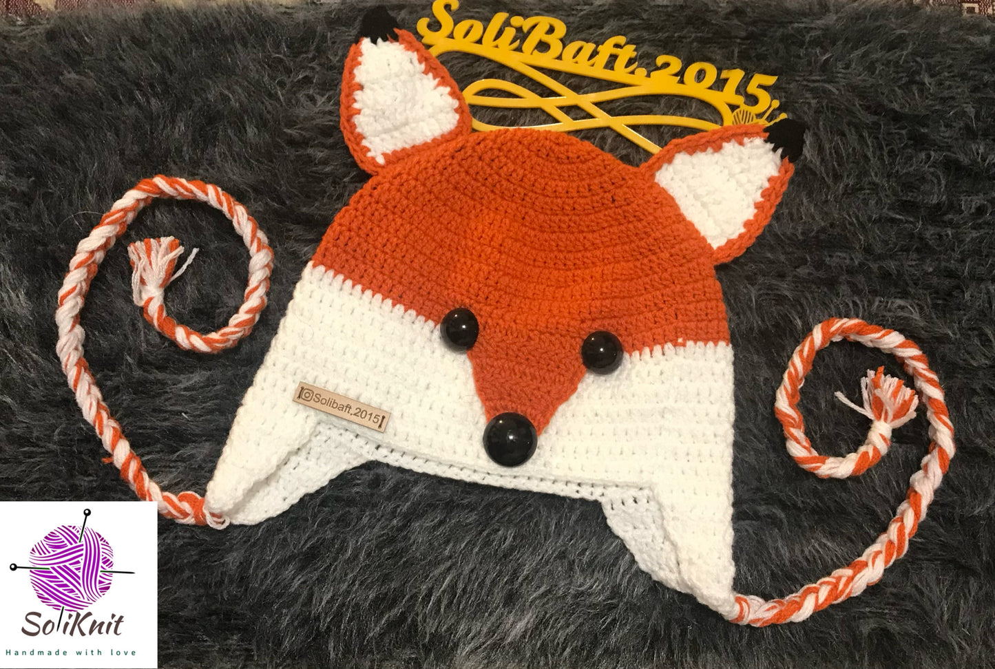 Fox hat and scarf