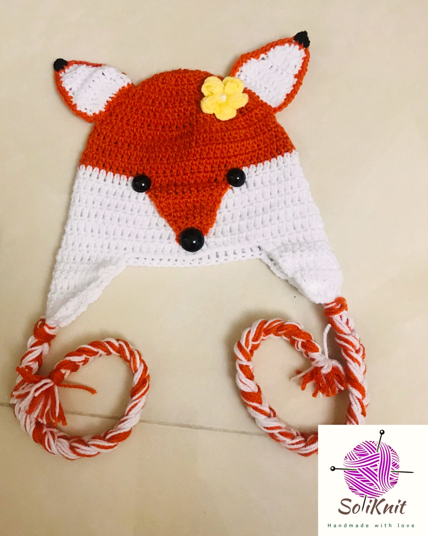 Fox hat and scarf