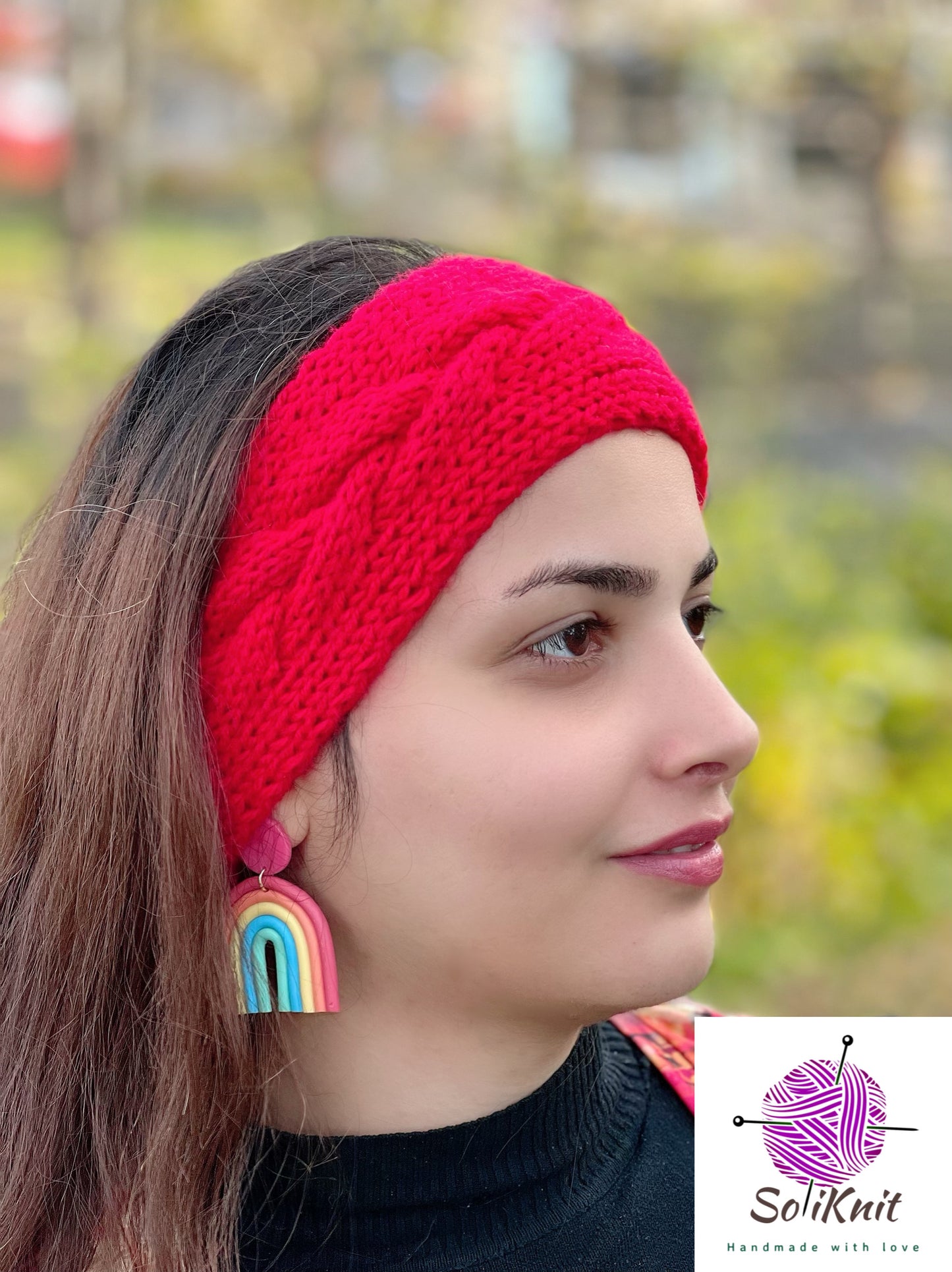 Knitting headband