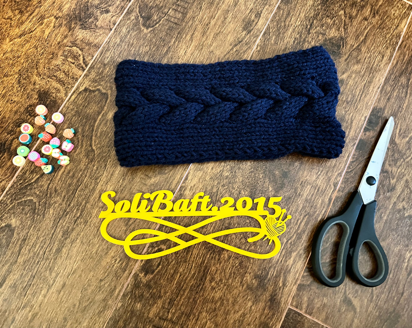 Knitting headband